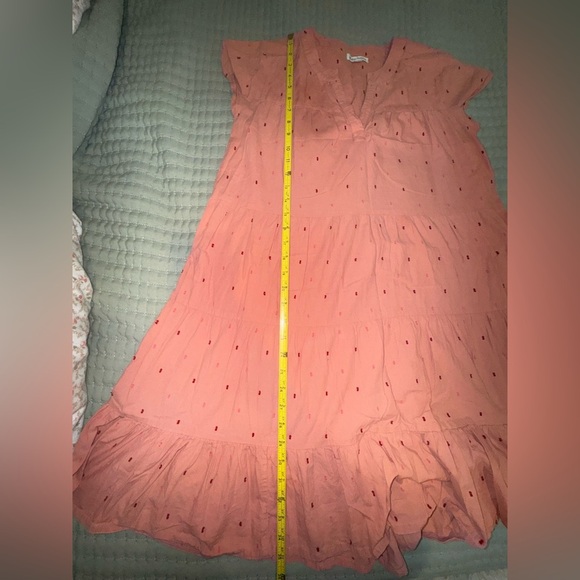 Roller Rabbit Acote Pamela 100%Cotton Short Sleeves Tiered Mini Dress size Small - Picture 4 of 11